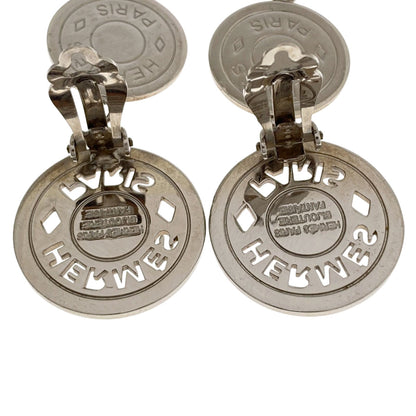 HERMES Serie SilverHardware Earring Metal Ladies [Used]