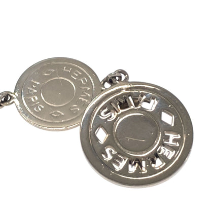 HERMES Serie SilverHardware Earring Metal Ladies [Used]