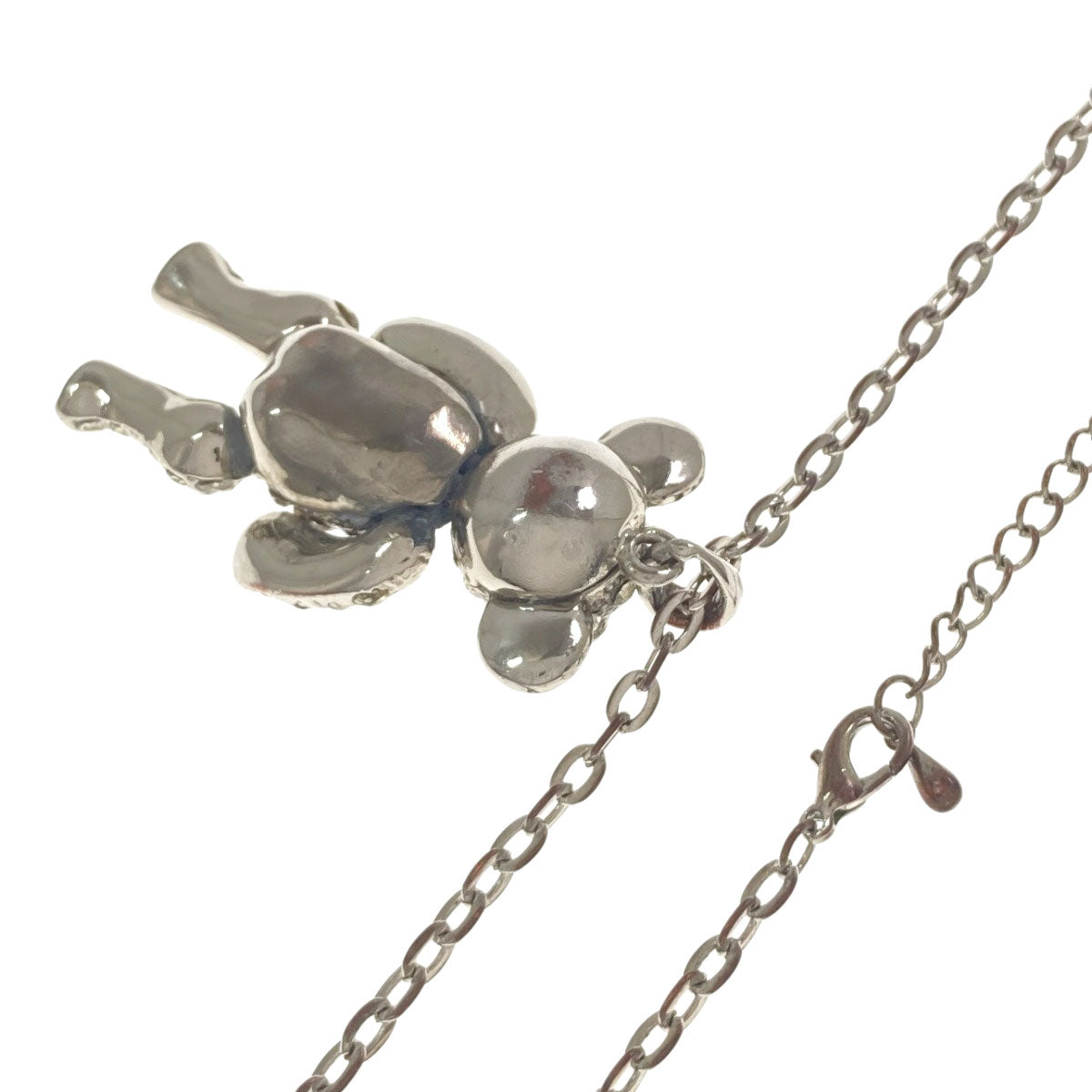 Vivienne Westwood Crystal Teddy Bear Rhinestone Necklace Metal Ladies [Used]