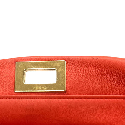 FENDI Peekaboo Mini 2WAY Handbag Calf Ladies [Used]