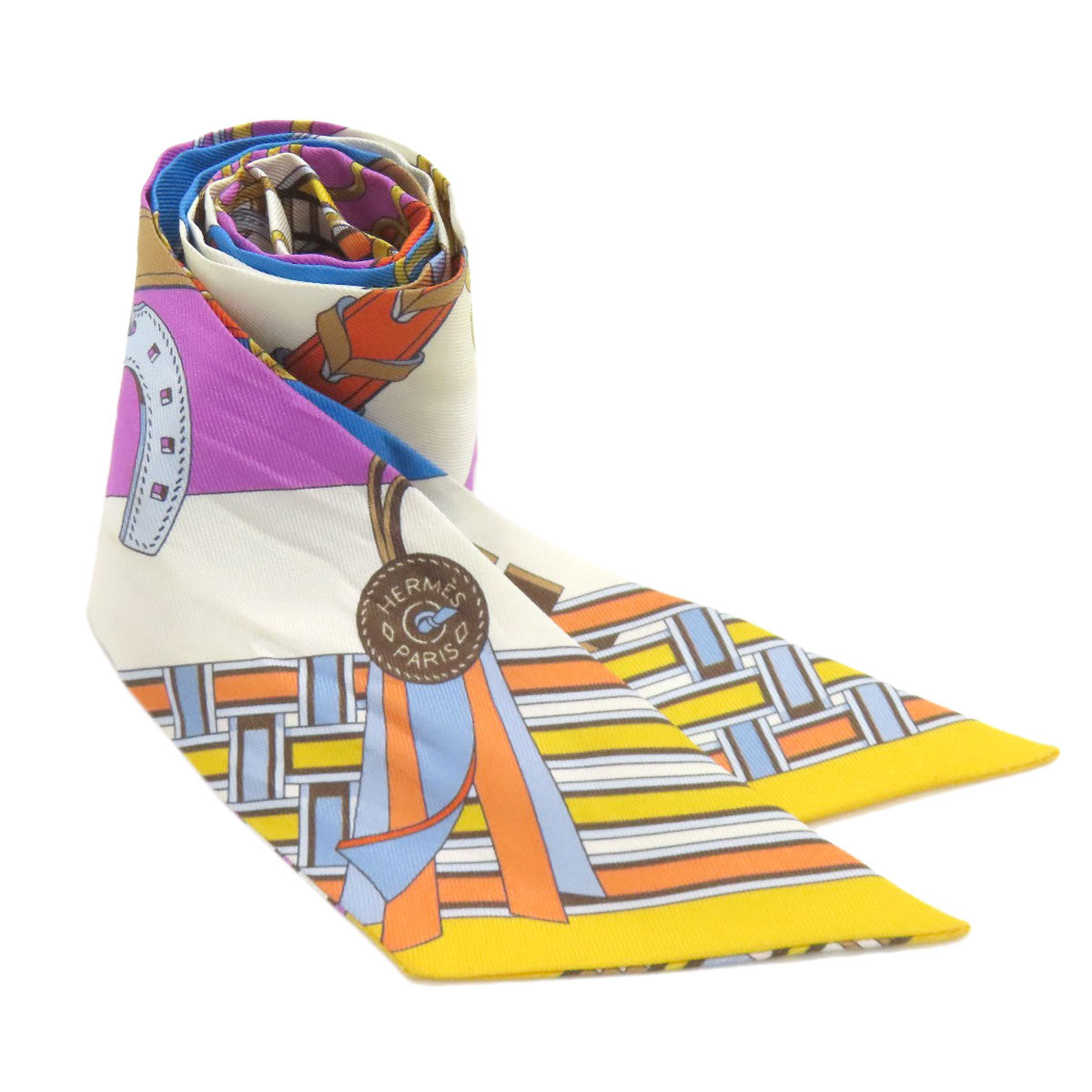 HERMES Twilly Scarf Silk Ladies [Used]