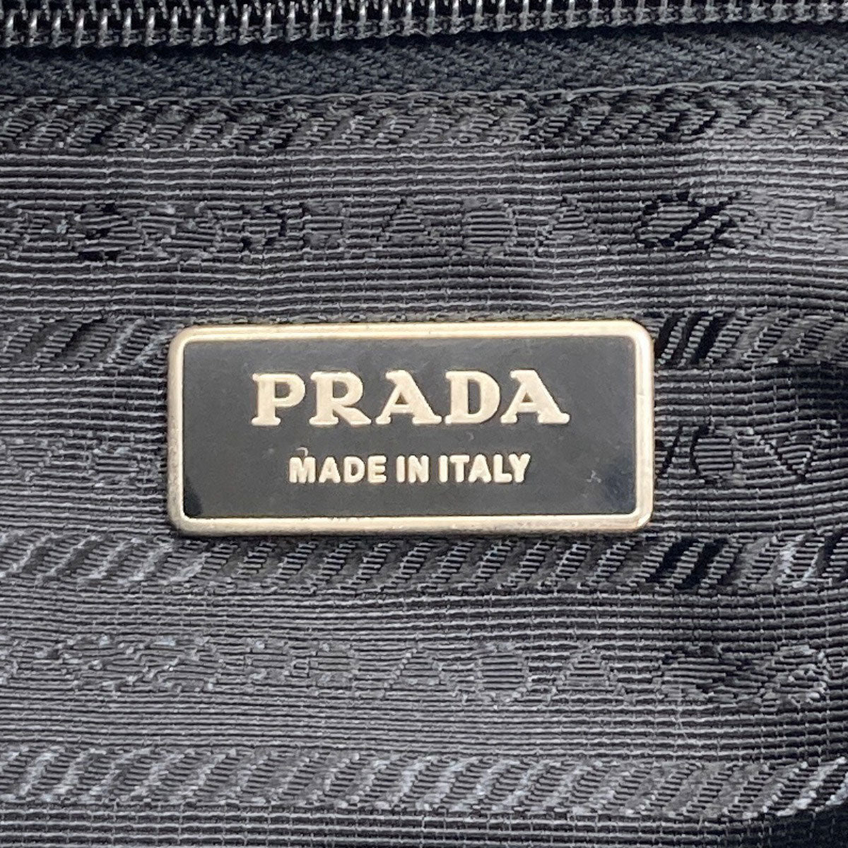 PRADA Logo Hardware Shoulder Bag Nylon Ladies [Used]