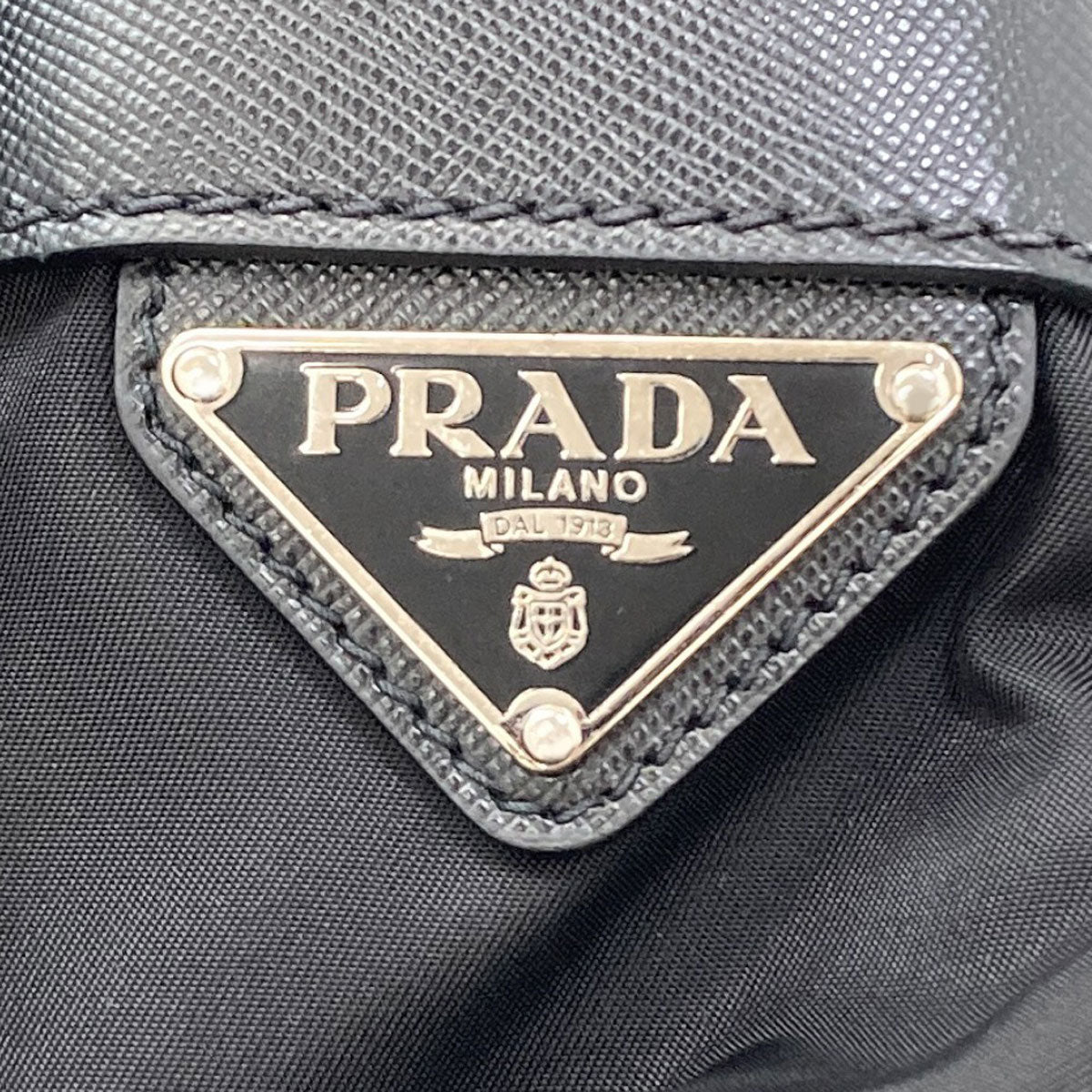 PRADA Logo Hardware Shoulder Bag Nylon Ladies [Used]