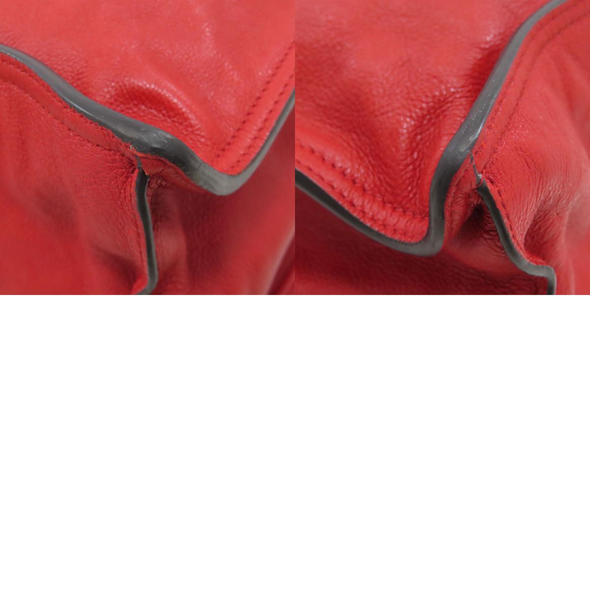 PRADA Etiquette Tote Bag Leather Ladies [Used]