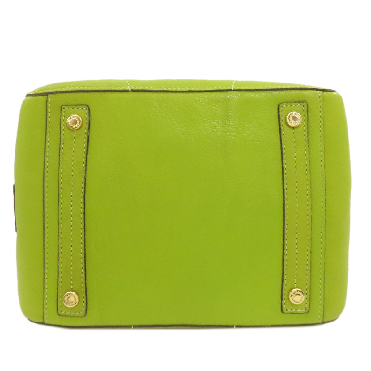 ADMJ logo Handbag Leather Ladies [Used]