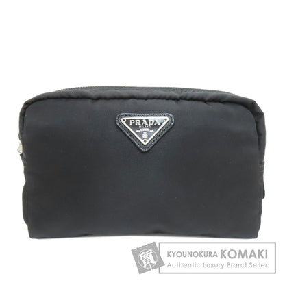 PRADA Logo Hardware Cosmetics Pouch Nylon Ladies [Used]