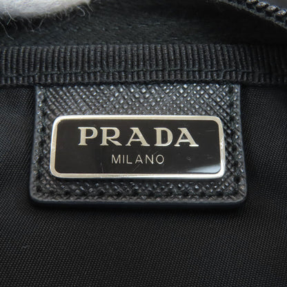 PRADA Logo Hardware Cosmetics Pouch Nylon Ladies [Used]