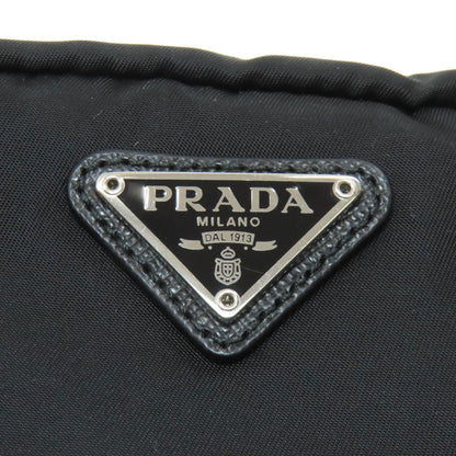 PRADA Logo Hardware Cosmetics Pouch Nylon Ladies [Used]