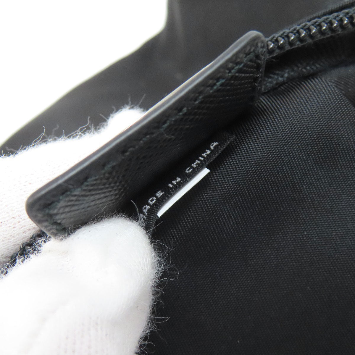 PRADA Logo Hardware Cosmetics Pouch Nylon Ladies [Used]