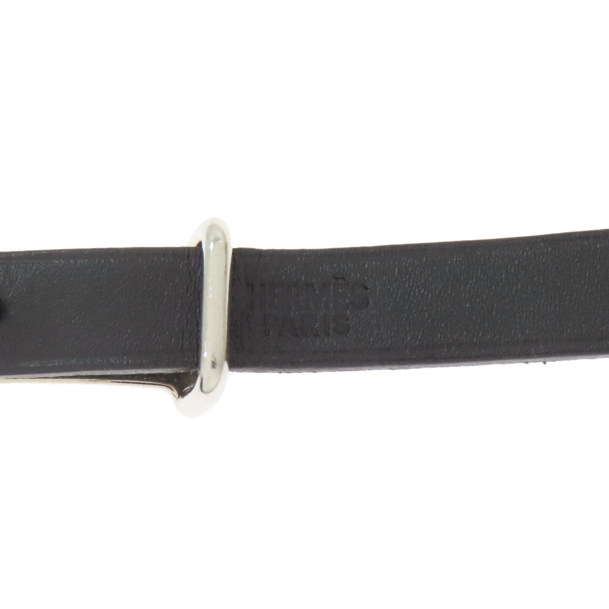HERMES Api 2 SilverHardware Bracelet Leather Ladies [Used]