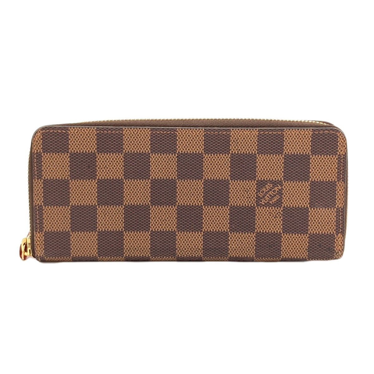 LOUIS VUITTON N60534 Portefeiulle・Clemence Long wallet (with coin pocket) Damier canvas Ladies [Used]