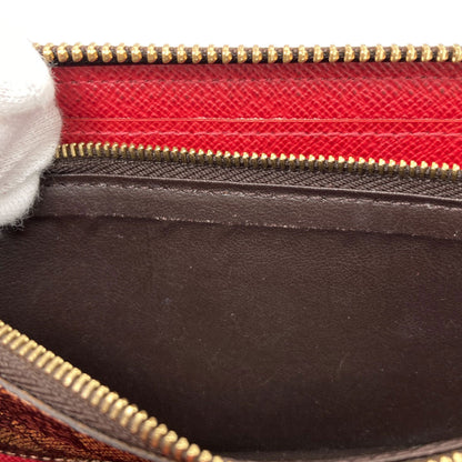 LOUIS VUITTON N60534 Portefeiulle・Clemence Long wallet (with coin pocket) Damier canvas Ladies [Used]