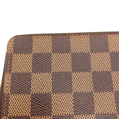 LOUIS VUITTON N60534 Portefeiulle・Clemence Long wallet (with coin pocket) Damier canvas Ladies [Used]