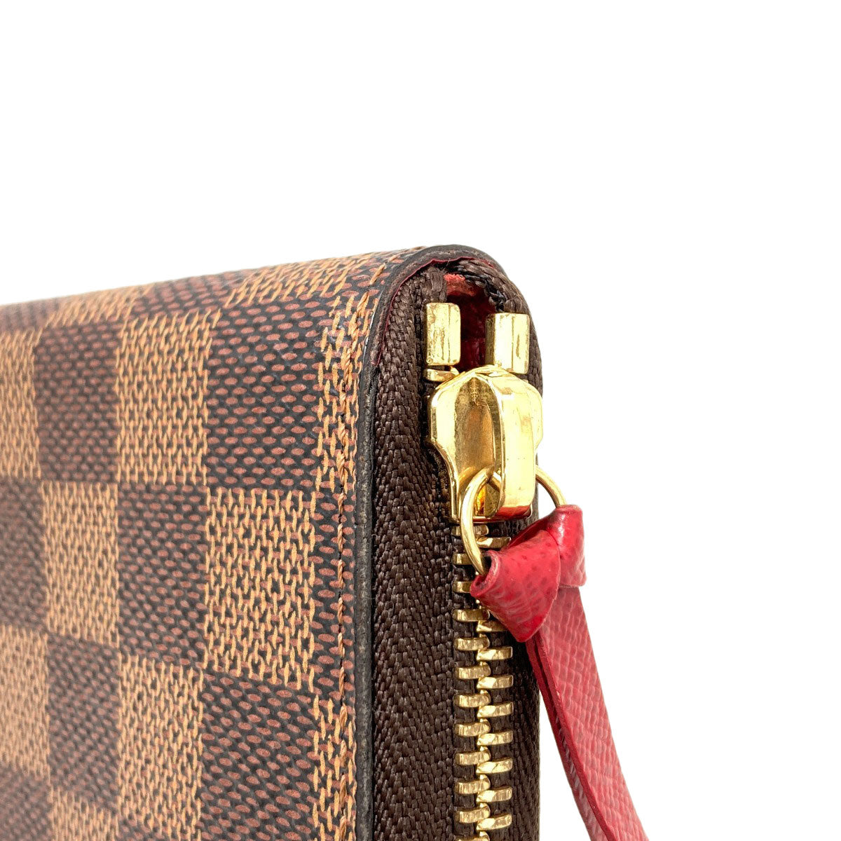 LOUIS VUITTON N60534 Portefeiulle・Clemence Long wallet (with coin pocket) Damier canvas Ladies [Used]