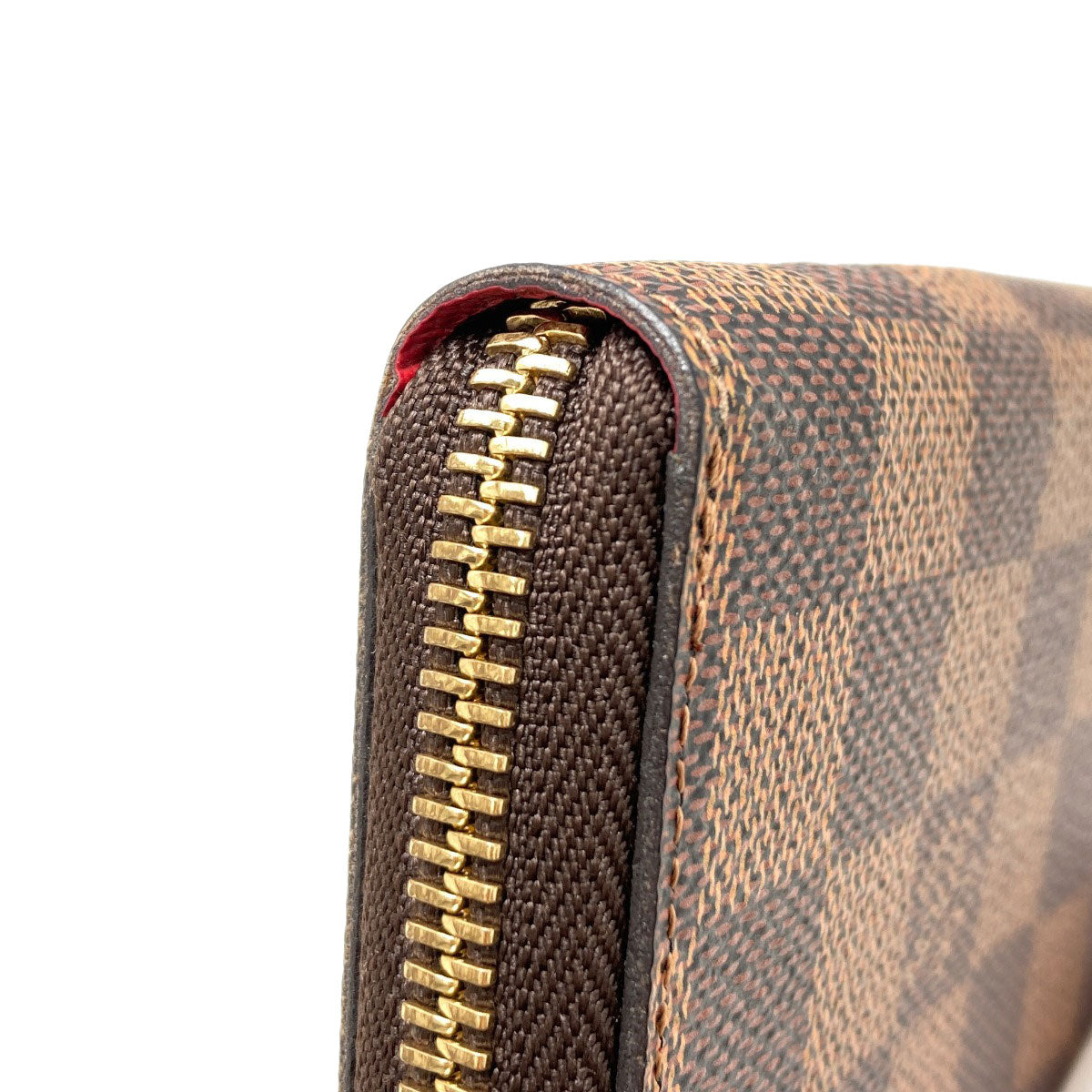 LOUIS VUITTON N60534 Portefeiulle・Clemence Long wallet (with coin pocket) Damier canvas Ladies [Used]