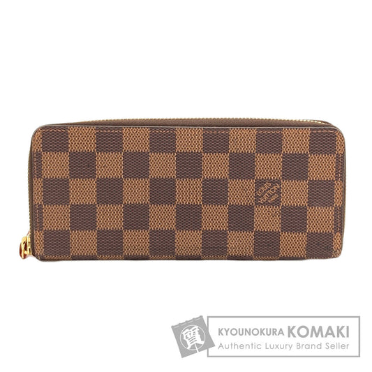 LOUIS VUITTON N60534 Portefeiulle・Clemence Long wallet (with coin pocket) Damier canvas Ladies [Used]
