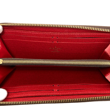 LOUIS VUITTON N60534 Portefeiulle・Clemence Long wallet (with coin pocket) Damier canvas Ladies [Used]