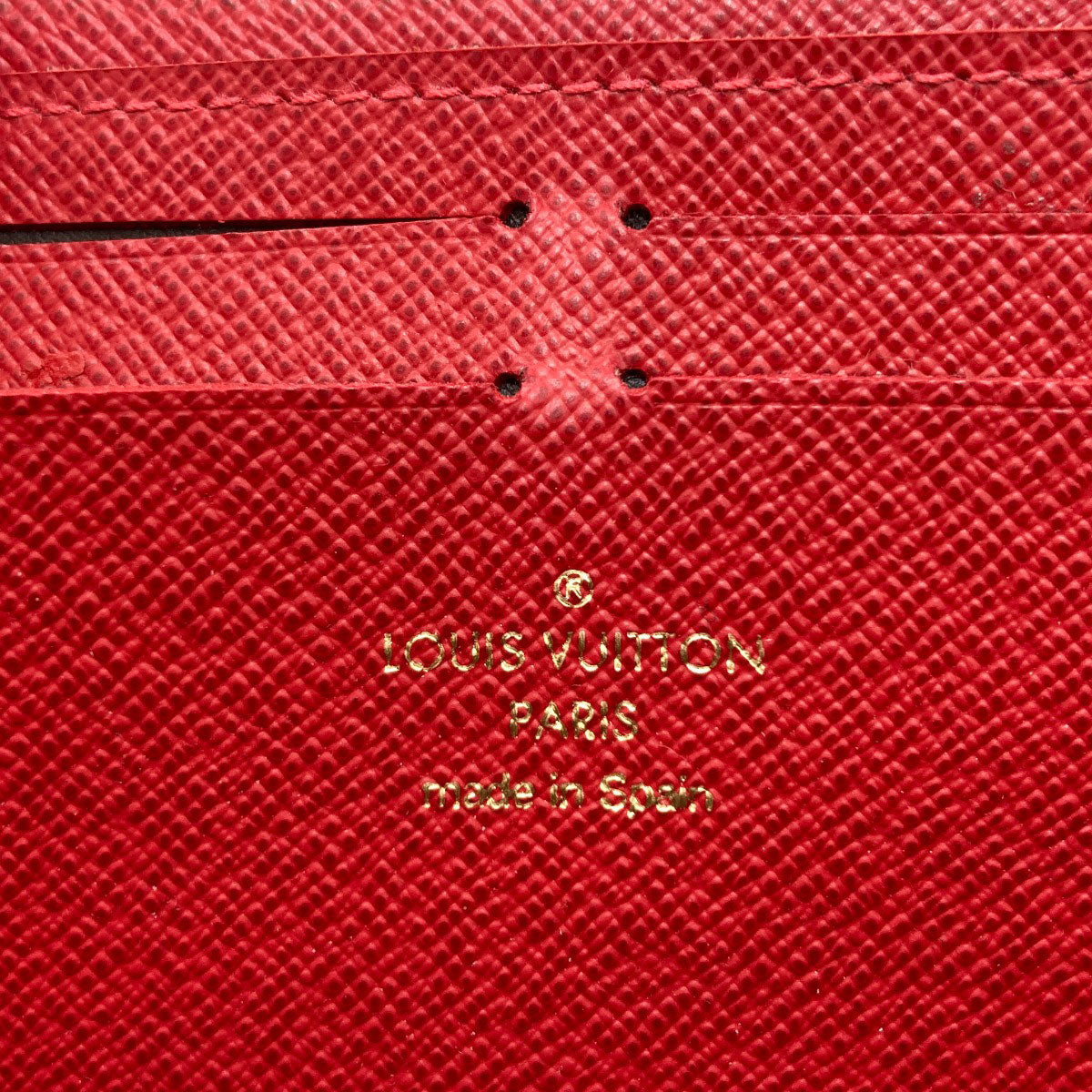 LOUIS VUITTON N60534 Portefeiulle・Clemence Long wallet (with coin pocket) Damier canvas Ladies [Used]