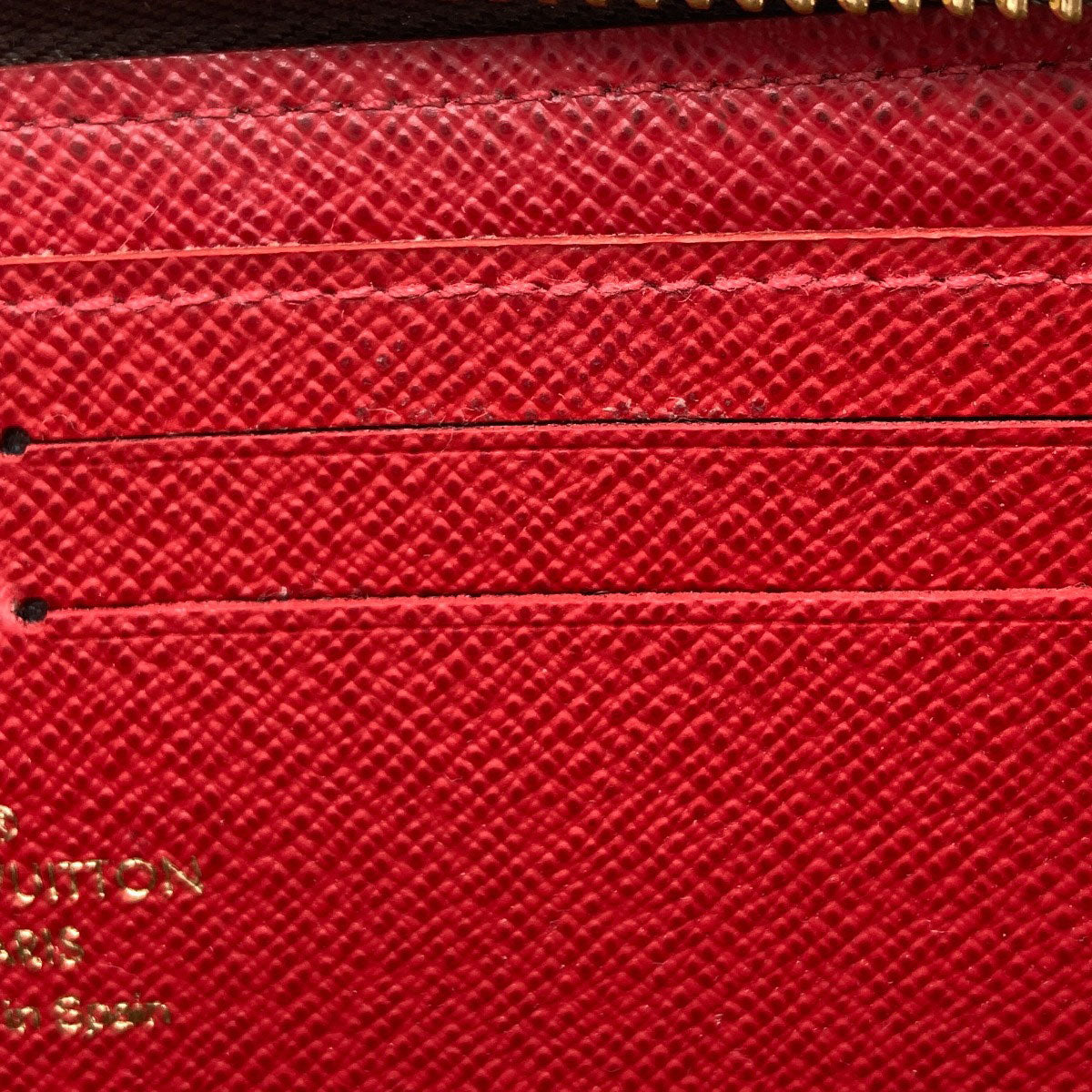 LOUIS VUITTON N60534 Portefeiulle・Clemence Long wallet (with coin pocket) Damier canvas Ladies [Used]