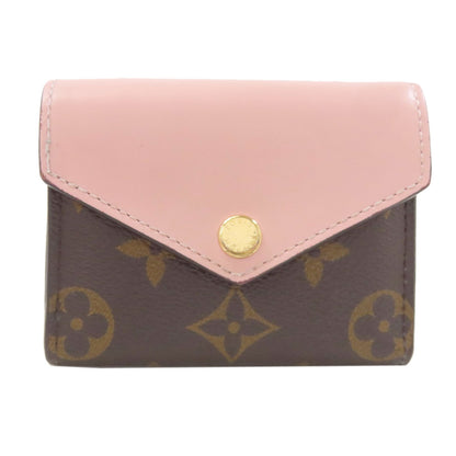 LOUIS VUITTON M62933 Portefeiulle Zoe Bifold Wallet with Coin Pocket Monogram canvas Ladies [Used]