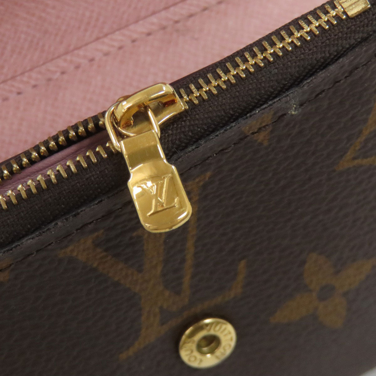 LOUIS VUITTON M62933 Portefeiulle Zoe Bifold Wallet with Coin Pocket Monogram canvas Ladies [Used]
