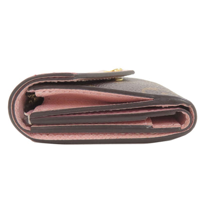 LOUIS VUITTON M62933 Portefeiulle Zoe Bifold Wallet with Coin Pocket Monogram canvas Ladies [Used]