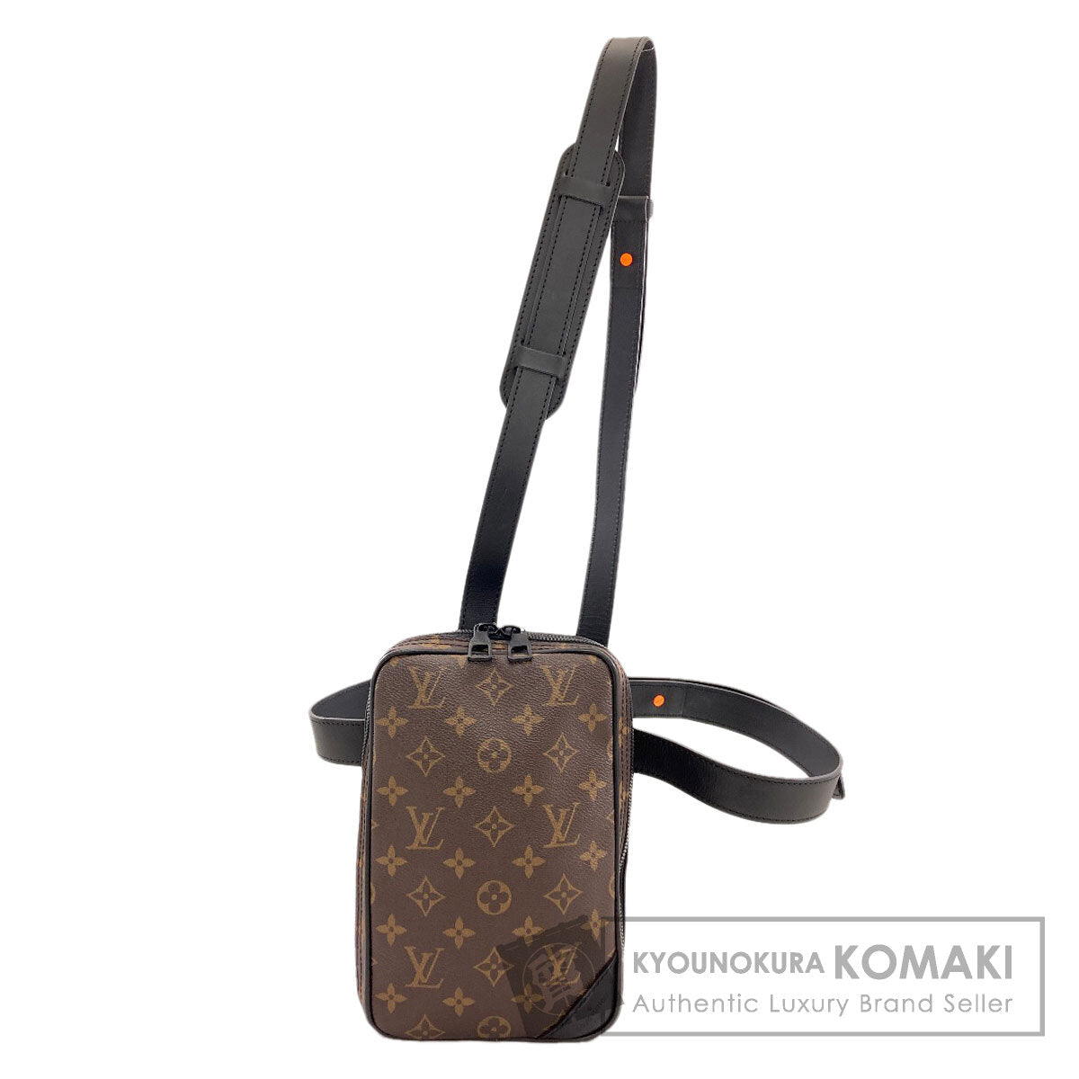 LOUIS VUITTON M44428 Utility side bag Hip bag, waist bag Monogram canvas Ladies [Used]