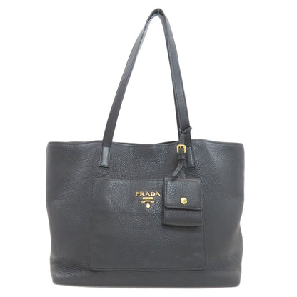 PRADA 1BG048 logo Tote Bag Leather Ladies [Used]