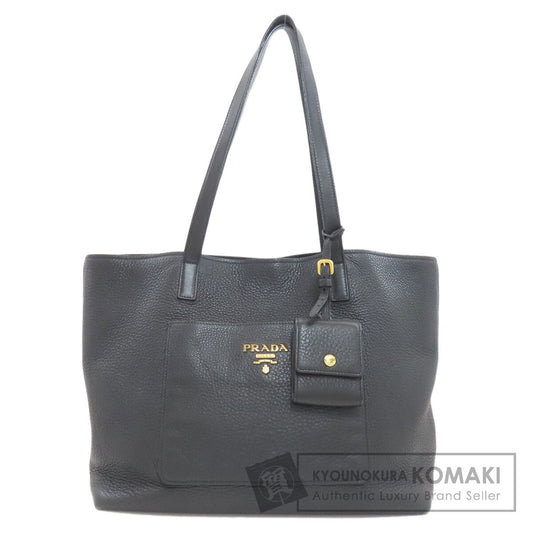 PRADA 1BG048 logo Tote Bag Leather Ladies [Used]