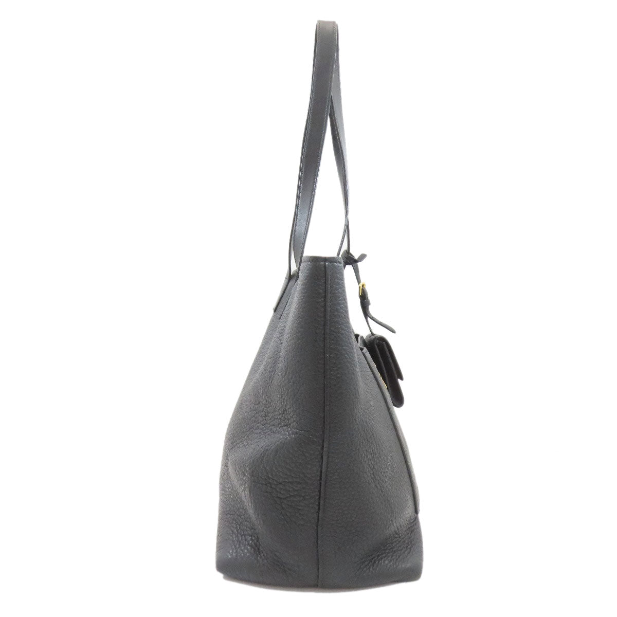 PRADA 1BG048 logo Tote Bag Leather Ladies [Used]