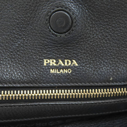 PRADA 1BG048 logo Tote Bag Leather Ladies [Used]