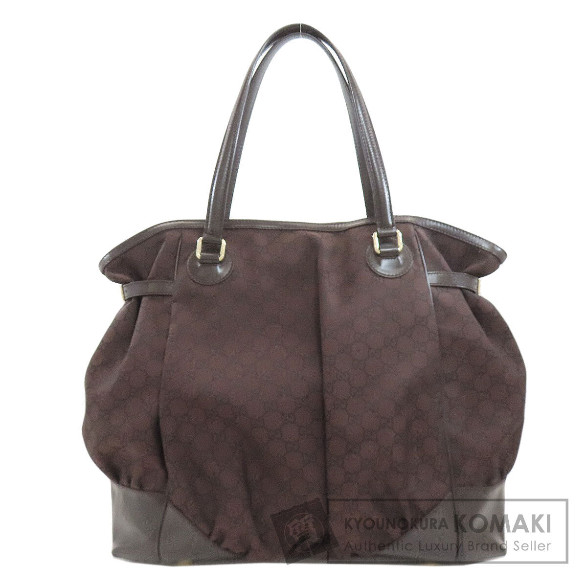 GUCCI 257290 GG pattern outlet Tote Bag Nylon Ladies [Used]