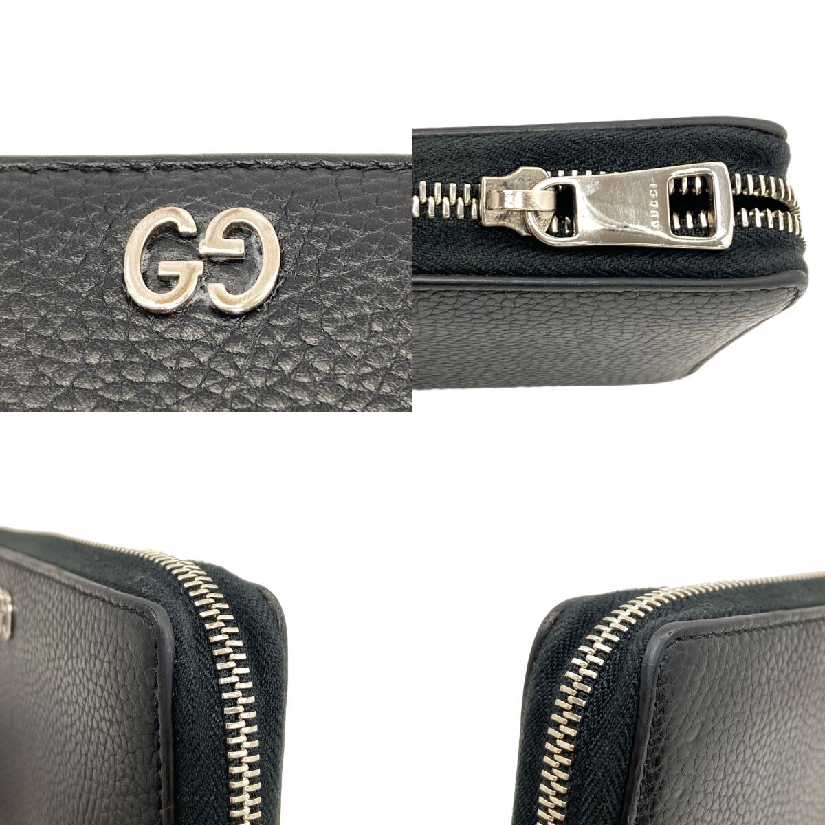 GUCCI 473928 GG Long wallet (with coin pocket) Leather Ladies [Used]