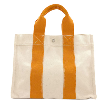 HERMES Bora Bora PM SilverHardware Handbag Canvas Ladies [Used]