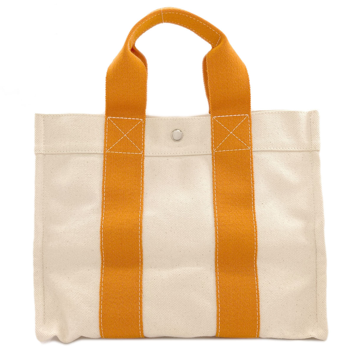 HERMES Bora Bora PM SilverHardware Handbag Canvas Ladies [Used]