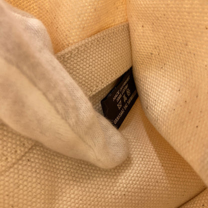 HERMES Bora Bora PM SilverHardware Handbag Canvas Ladies [Used]