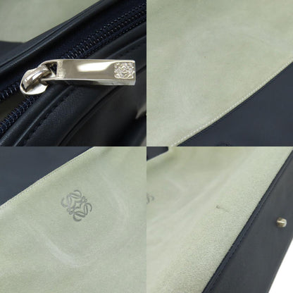 LOEWE anagram Tote Bag Suede LeatherLadies [Used]