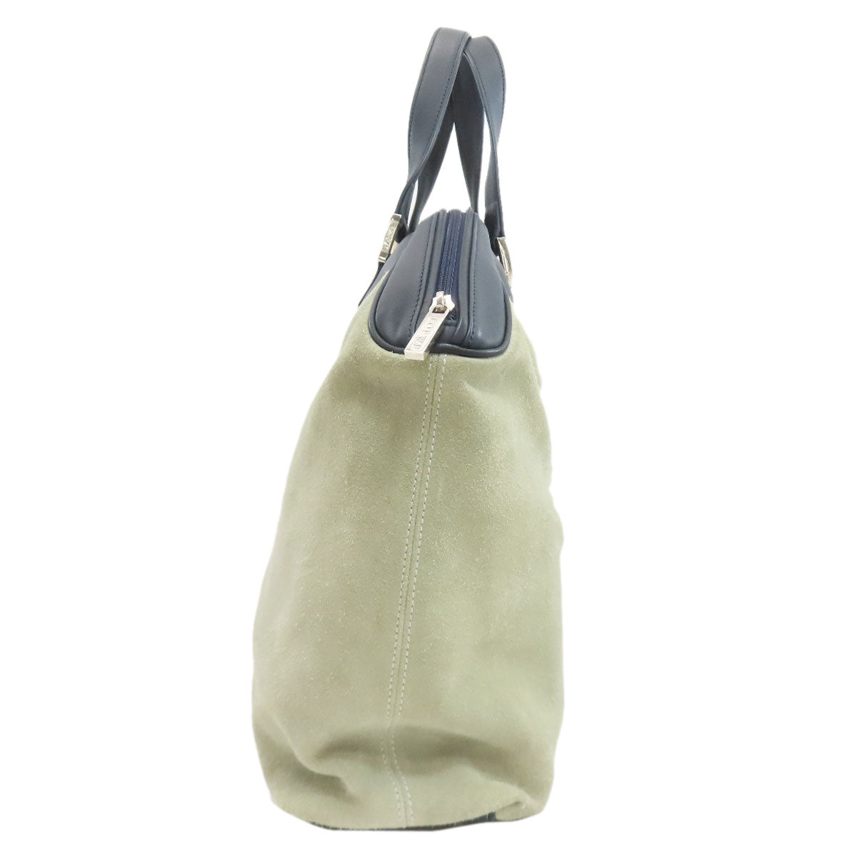 LOEWE anagram Tote Bag Suede LeatherLadies [Used]