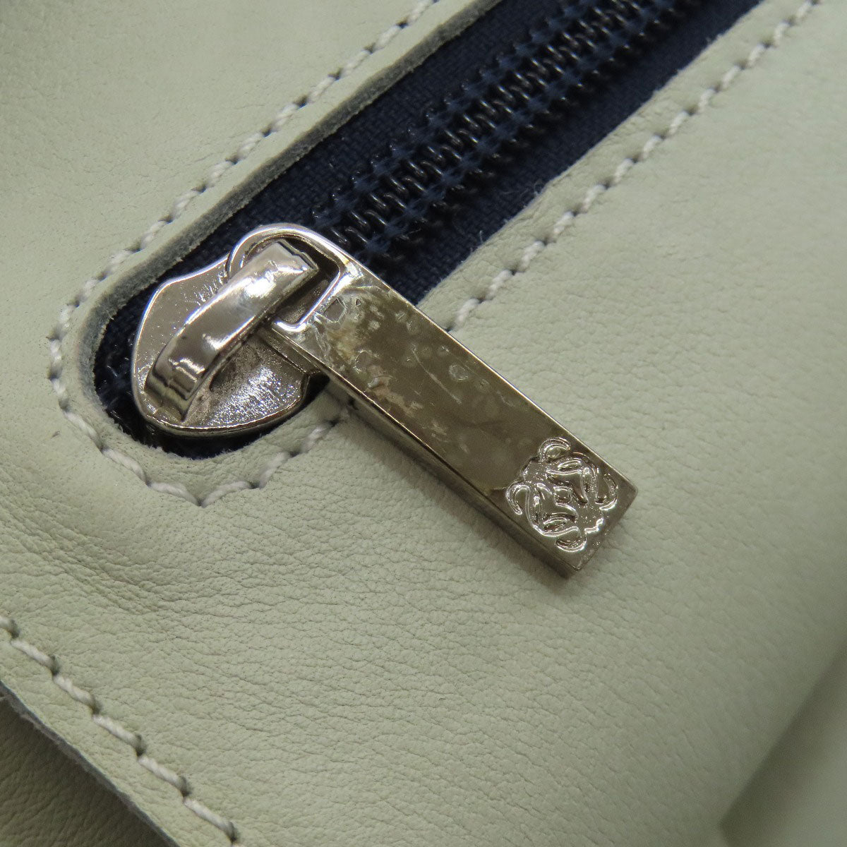 LOEWE anagram Tote Bag Suede LeatherLadies [Used]