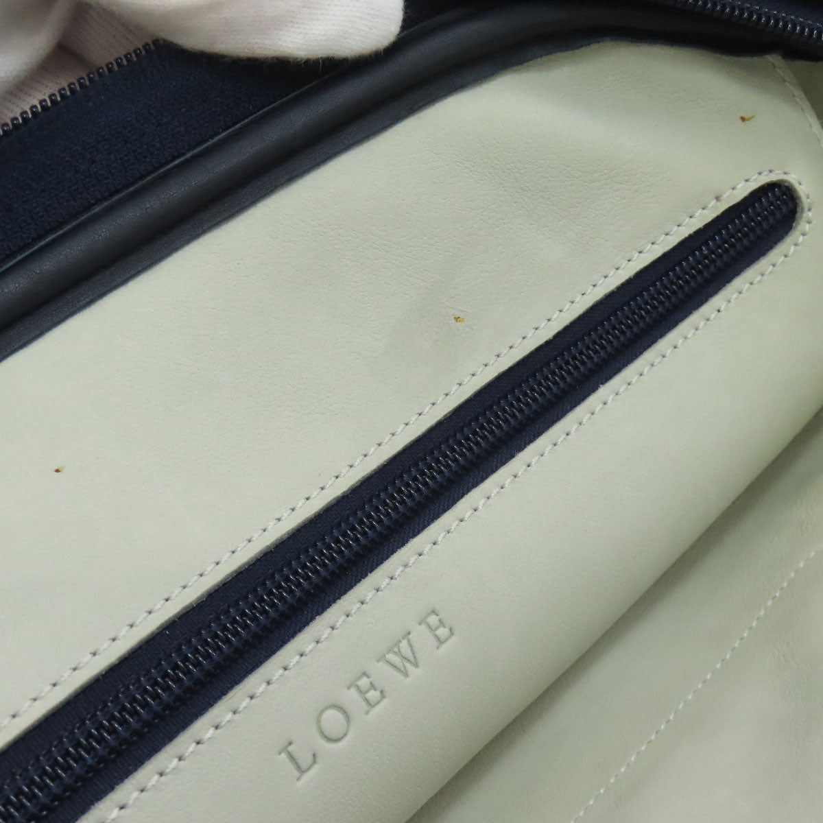 LOEWE anagram Tote Bag Suede LeatherLadies [Used]