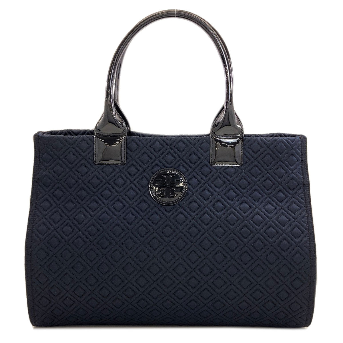 Tory Burch Ella Quilting Handbag Nylon Ladies [Used]