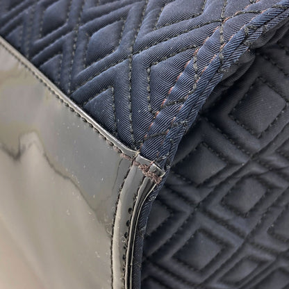 Tory Burch Ella Quilting Handbag Nylon Ladies [Used]