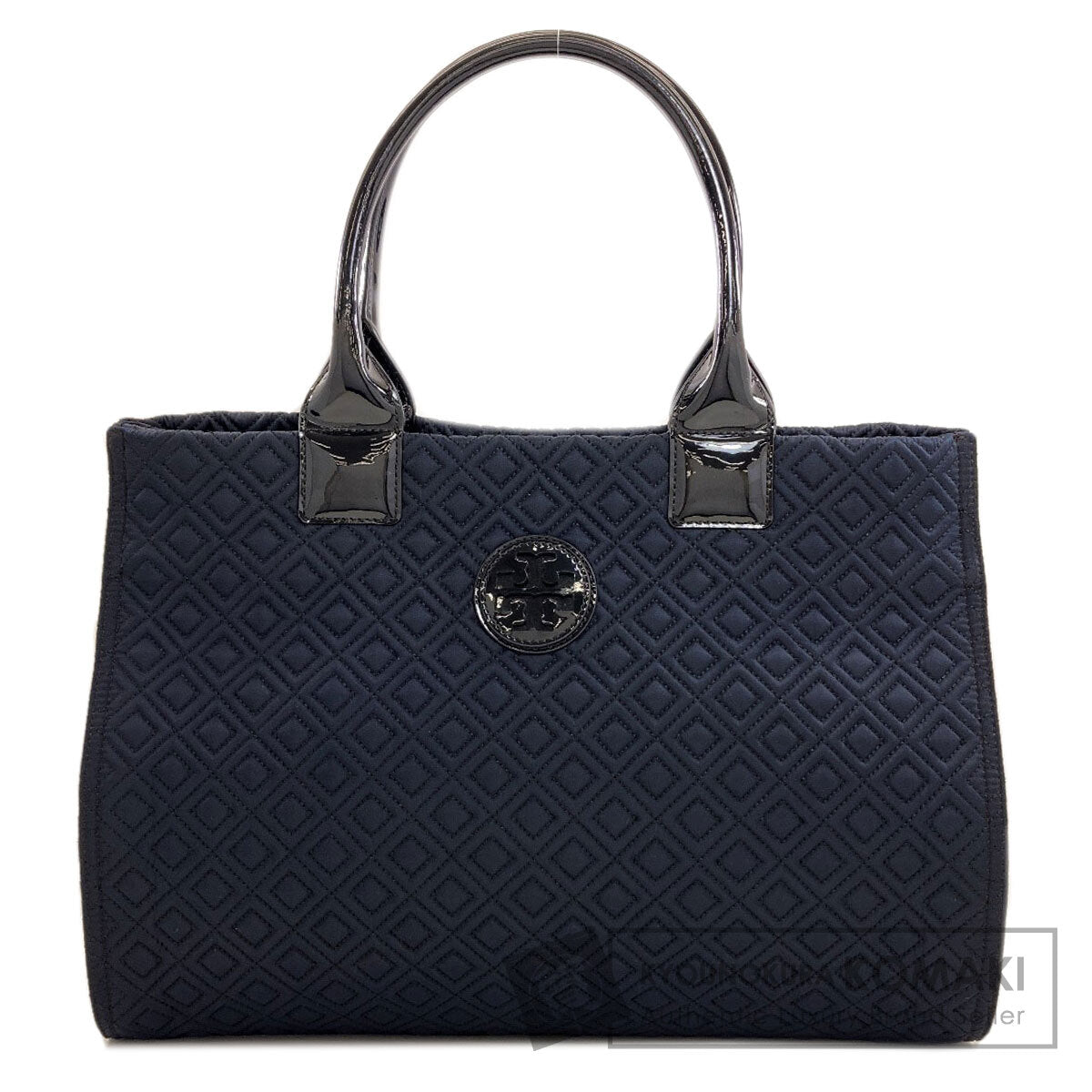 Tory Burch Ella Quilting Handbag Nylon Ladies [Used]