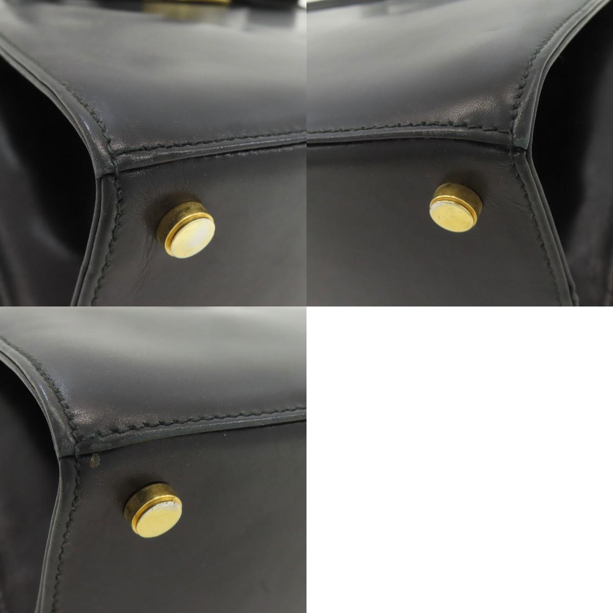 Salvatore Ferragamo Vala Ribbon 2WAY Handbag Leather Ladies [Used]