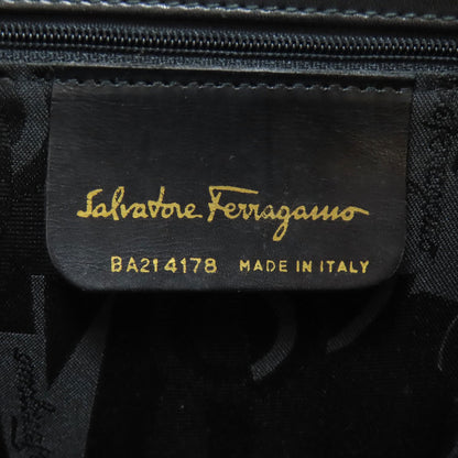 Salvatore Ferragamo Vala Ribbon 2WAY Handbag Leather Ladies [Used]
