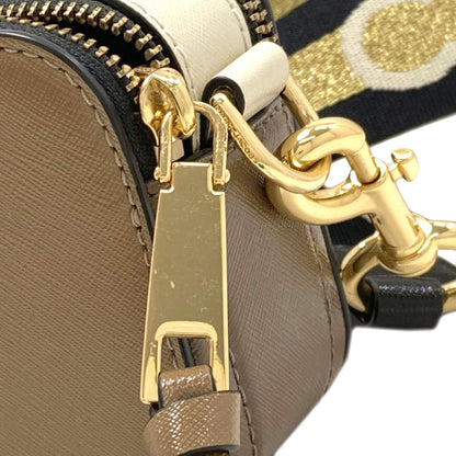MARC JACOBS The Snapshot Double J Shoulder Bag Leather Ladies [Used]