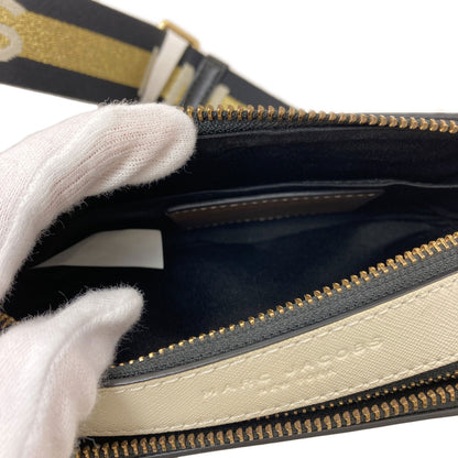 MARC JACOBS The Snapshot Double J Shoulder Bag Leather Ladies [Used]