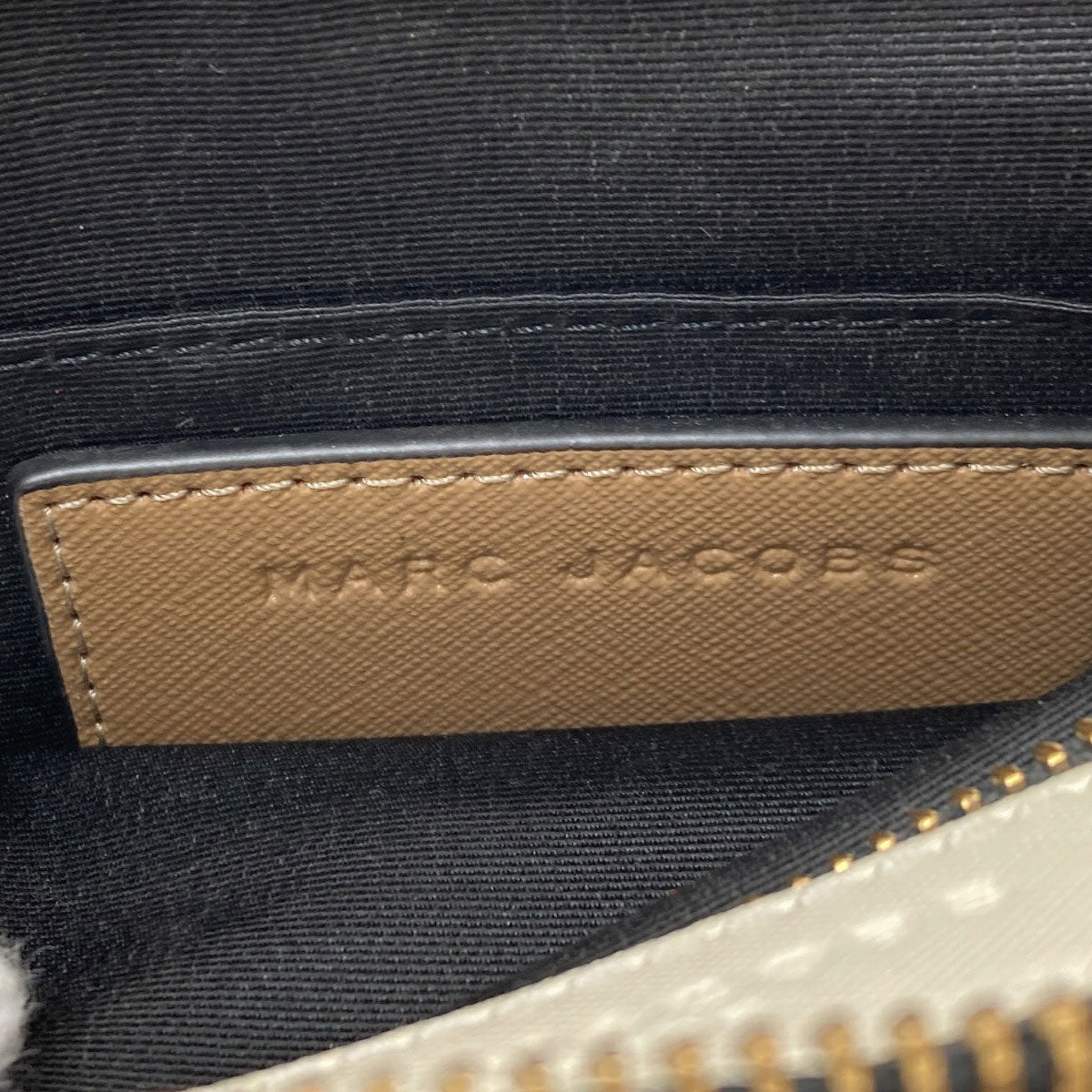 MARC JACOBS The Snapshot Double J Shoulder Bag Leather Ladies [Used]
