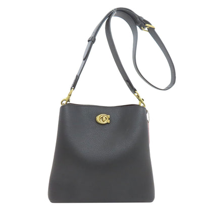 COACH C3916 Willow Bucket Shoulder Bag Leather Ladies [Used]