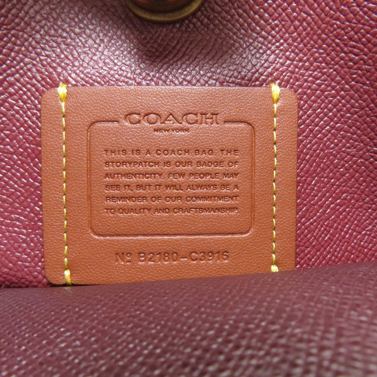 COACH C3916 Willow Bucket Shoulder Bag Leather Ladies [Used]